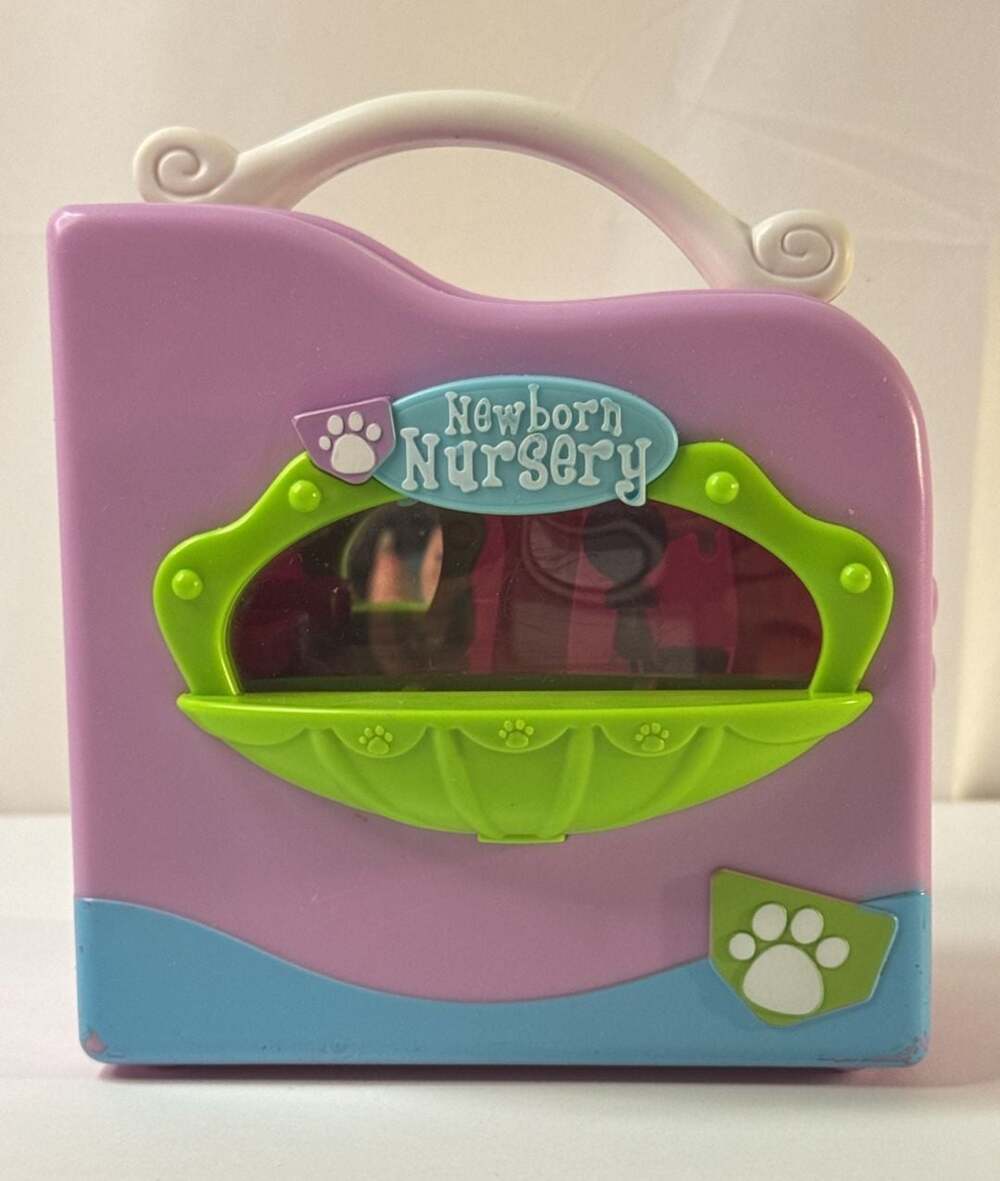 MEG Puppy In My Pocket Newborn Nursery Playset Case